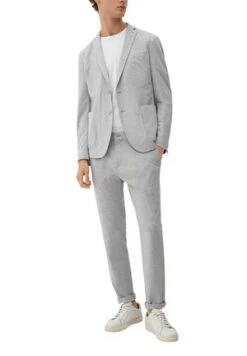 S.Oliver BINNEN - Kurzmantel - Grau Meliert -Herrenbekleidung d522ff69352e43e9bff9c040f01cfc2c