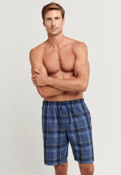 Jockey JUST SQUARED - Nachtwäsche Hose - Deep Sky -Herrenbekleidung d602f7b534de4cf9b72a1347451583a7 1