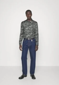 J.Lindeberg CROC STUD BELT - Gürtel - Black -Herrenbekleidung d680bdc6fd2a4d57b798a2bf7b934bde