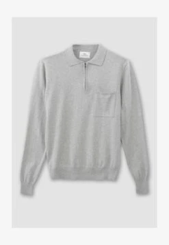 LENNOX HALF ZIP - Strickpullover - Grey -Herrenbekleidung d6fac04005314344b7a2b0637a29b622