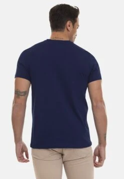 LOREN - T-Shirt Basic - Navy -Herrenbekleidung db198357664a43ba9e64d79a24006625