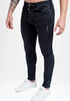 IM - Jeans Skinny Fit - Schwarz 10 IM - Jeans Skinny Fit - Schwarz -Herrenbekleidung dba7ab69195f45729a68625d1de6c8f4