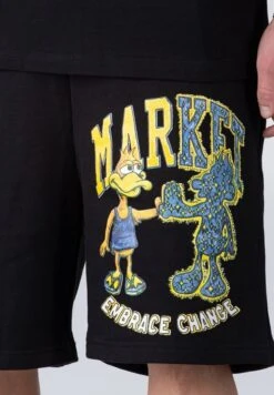 MARKET DARK AND LIGHT DUCK - Shorts - Black 10 MARKET DARK AND LIGHT DUCK - Shorts - Black -Herrenbekleidung dbd81e73ead84f849513ce1348e35de8