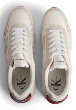 Calvin Klein Jeans TOOTHY RUNNER IRREGULAR LINES - Sneaker Low - Ancient White/eggshell 10 Calvin Klein Jeans TOOTHY RUNNER IRREGULAR LINES - Sneaker Low - Ancient White/eggshell -Herrenbekleidung dbe634fac43a4d4ebdb62054cde9b733