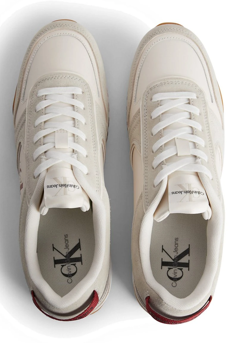 Calvin Klein Jeans TOOTHY RUNNER IRREGULAR LINES - Sneaker Low - Ancient White/eggshell 5 Calvin Klein Jeans TOOTHY RUNNER IRREGULAR LINES - Sneaker Low - Ancient White/eggshell – Bild 3