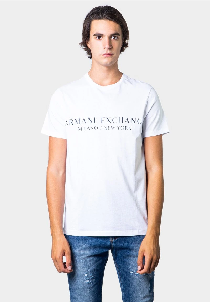 Armani Exchange T-Shirt Print - White 3 Armani Exchange T-Shirt Print - White