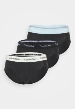 CALVIN KLEIN UNDERWEAR HIP BRIEF 3 PACK - Slip - Black -Herrenbekleidung dc5657b0d90f4fb2933c9b6619da1a84