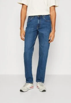 Lee BROOKLYN - Jeans Straight Leg - Mid Worn Kahuna