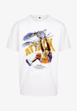 ATTACK PLAYER - T-Shirt Print - Lightasphalt -Herrenbekleidung ddad81e3e4b14be5b0a73f34cc7e0632