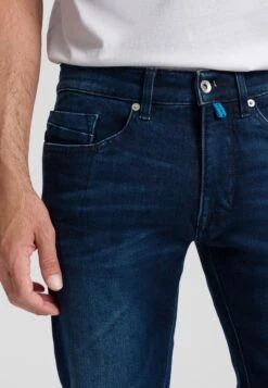 Pierre Cardin VINTAGE LOOK ANTIBES - Jeans Slim Fit - Dark Blue Used Buffies -Herrenbekleidung de196128aeae431f88ce0c6a60f1e8ce