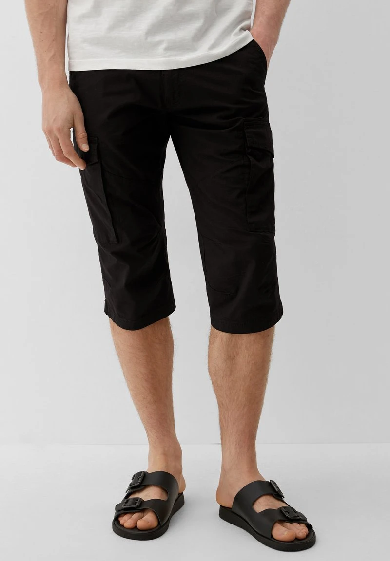 S.Oliver MIT CARGOTASCHEN - Shorts - Schwarz 3 S.Oliver MIT CARGOTASCHEN - Shorts - Schwarz