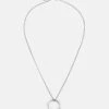 DKNY PENDANT UNISEX - Halskette - Silver-coloured