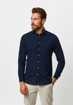 Profuomo SLIM FIT - Hemd - Navy -Herrenbekleidung df0b83d98f514d32b4c7b7129a187d8c 1