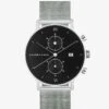 CHRONO - Chronograph - Silver Coloured Black -Herrenbekleidung df530dfcd8d44871b98241b05b2e4f51