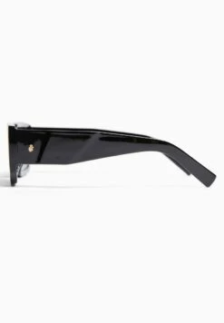 BERSHKA RAISED DETAIL - Sonnenbrille - Black -Herrenbekleidung df8c6a8d1aa442b59544d5ef40ffe999