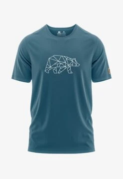 FINNSON MIT BRUSTLOGO 728672 - T-Shirt Print - Nachtblau Weiß 10 FINNSON MIT BRUSTLOGO 728672 - T-Shirt Print - Nachtblau Weiß -Herrenbekleidung e0393ad6bb404eaa929644b8b858052e 1