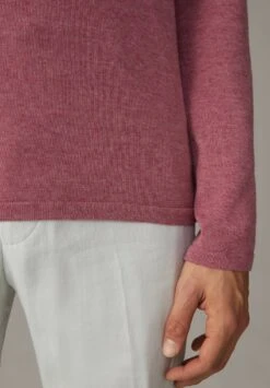 Strellson LAIN - Strickpullover - Hellrot Meliert -Herrenbekleidung e0be10566ce645afb1d5de164b4b14f6