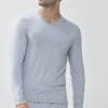MEY Nachtwäsche Shirt - Light Grey Melange -Herrenbekleidung e0ca651331b74d22a81849facd2538c2