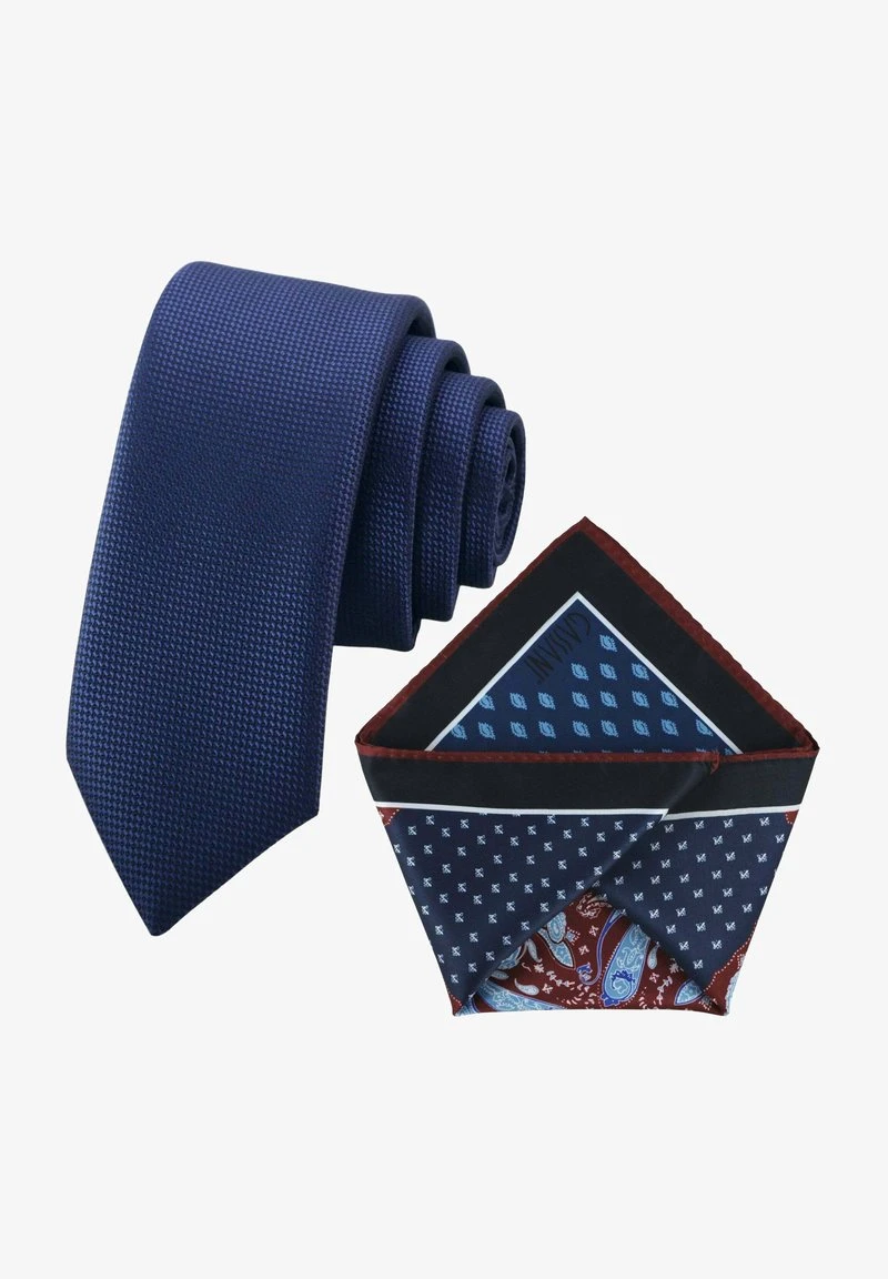 SET DON SLIM KRAWATTE & 4 DE - Einstecktuch - Ultramarin Blau Bordeaux Rot Paisley Himmel Blau Royalblau Tropfen Petrol Stahlblau Rauten Weiss 3 SET DON SLIM KRAWATTE & 4 DE - Einstecktuch - Ultramarin Blau Bordeaux Rot Paisley Himmel Blau Royalblau Tropfen Petrol Stahlblau Rauten Weiss