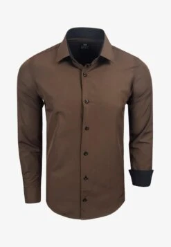 FREIZEIT-HEMD - Hemd - Bordo -Herrenbekleidung e2d9f81f69824c02aabff8162635b1c8