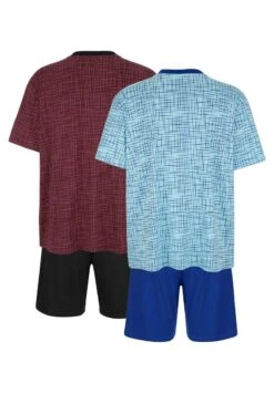 SHORTYS IM 2 PACK - Nachtwäsche Set - Blau -Herrenbekleidung e3e978081ec34c05a42c16fa29acd70b