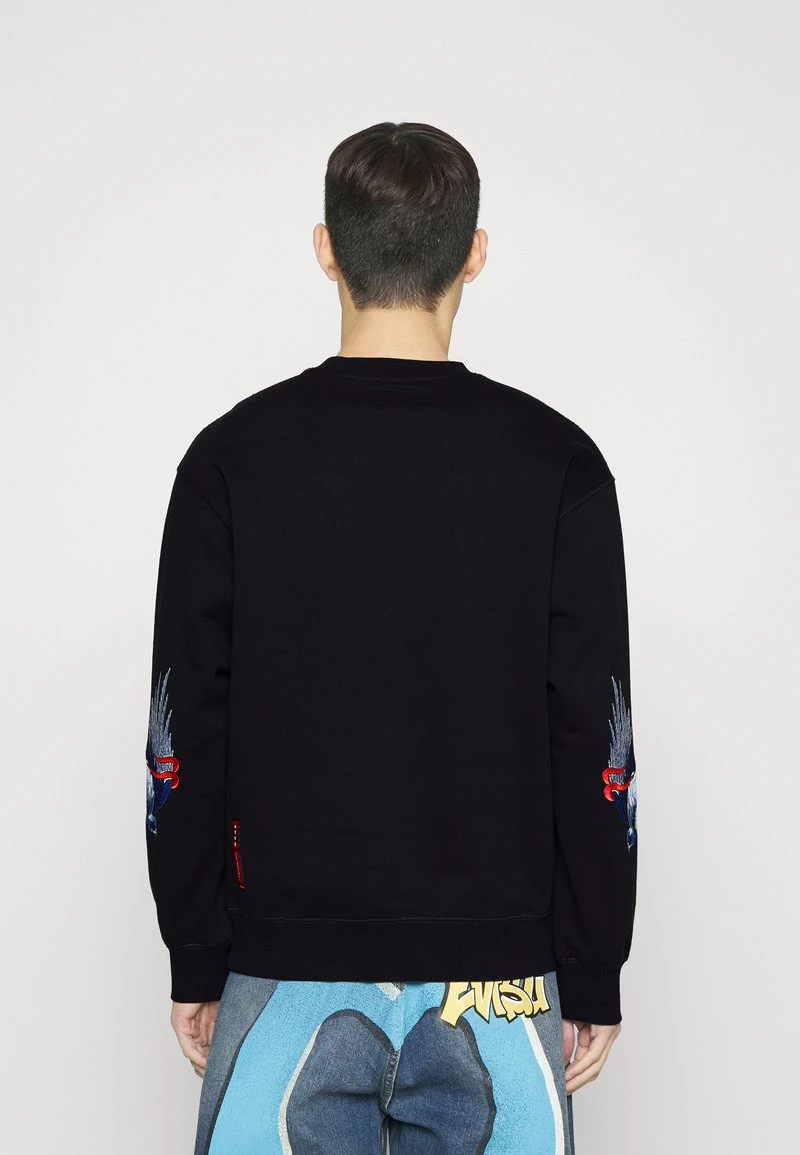 Evisu EAGLE CREWNECK - Sweatshirt - Black 5 Evisu EAGLE CREWNECK - Sweatshirt - Black – Bild 3
