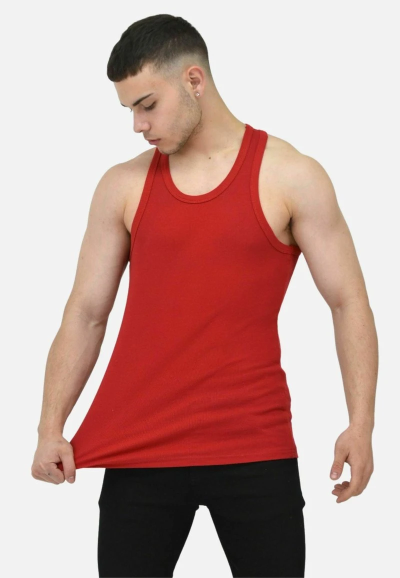 BASIC - Unterhemd/-shirt - Rot 6 BASIC - Unterhemd/-shirt - Rot – Bild 4