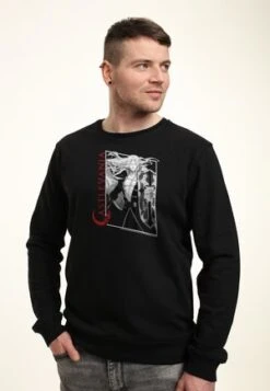Henry Tiger CASTLEVANIA ZAMFIR HERO - Sweatshirt - Black 13 Henry Tiger CASTLEVANIA ZAMFIR HERO - Sweatshirt - Black -Herrenbekleidung e641bf8743924ea29d1904dd1d46b446