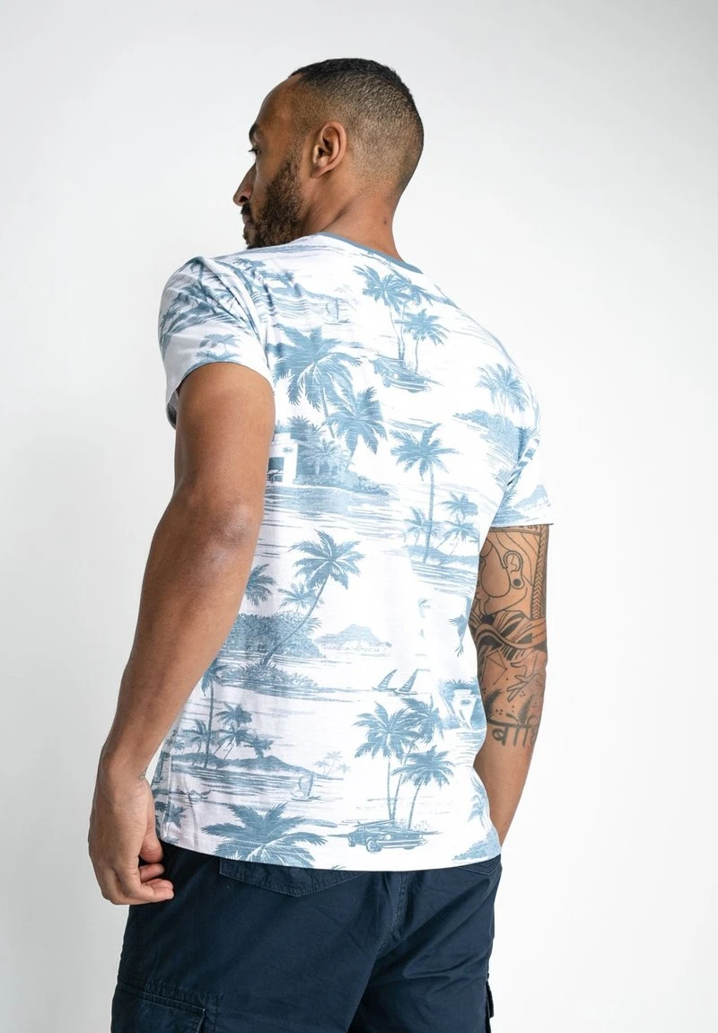 Petrol Industries PALM TREE - T-Shirt Print - Midnight Navy 5 Petrol Industries PALM TREE - T-Shirt Print - Midnight Navy – Bild 3