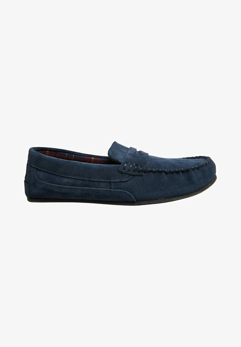 Marks & Spencer SUEDE MOCCASINS - Hausschuh - Navy 4 Marks & Spencer SUEDE MOCCASINS - Hausschuh - Navy – Bild 2