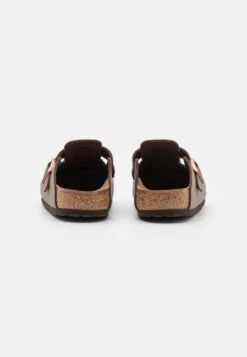 Birkenstock BOSTON BFBC EARTHY VEGAN - Hausschuh - Mocca -Herrenbekleidung e9ddcf1d7ad24338a2f9fadec00c5b13