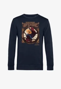 Henry Tiger MARVEL DOCTOR STRANGE IN THE MULTIVERSE OF MADNESS RETRO SEAL - Sweatshirt - Navy Blue -Herrenbekleidung ea704f9e91fd4abc8c73d169c96ac195