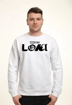 Henry Tiger MARVEL LOKI LOKI LOGO - Sweatshirt - White -Herrenbekleidung ea877709c27340eab3bc191b527eced1 1