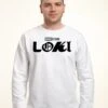 Henry Tiger MARVEL LOKI LOKI LOGO - Sweatshirt - White -Herrenbekleidung ea877709c27340eab3bc191b527eced1