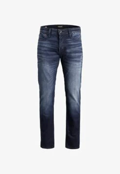 Jack & Jones COMFORT MIKE ORIGINAL JOS - Jeans Straight Leg - Dunkelblau -Herrenbekleidung eaaebabe3b2743f2960703e178241c2e