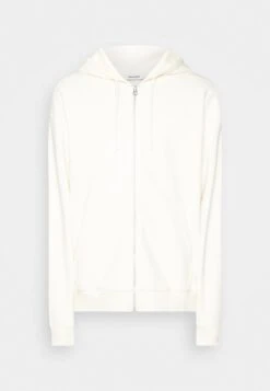 WEEKDAY ZIP HOODIE - Sweatjacke - Sand -Herrenbekleidung ecc15afbe8c84916a921a8ce51590a1f