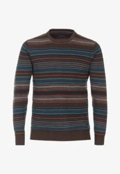 Seidensticker ROUND NECK - Strickpullover - Hellgrau -Herrenbekleidung ecc3ae706b80440092897e63ddc419e3