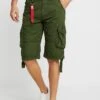 Alpha Industries JET - Shorts - Dark Oliv -Herrenbekleidung edeaff14c1e64eb68b12ce42a5217be9