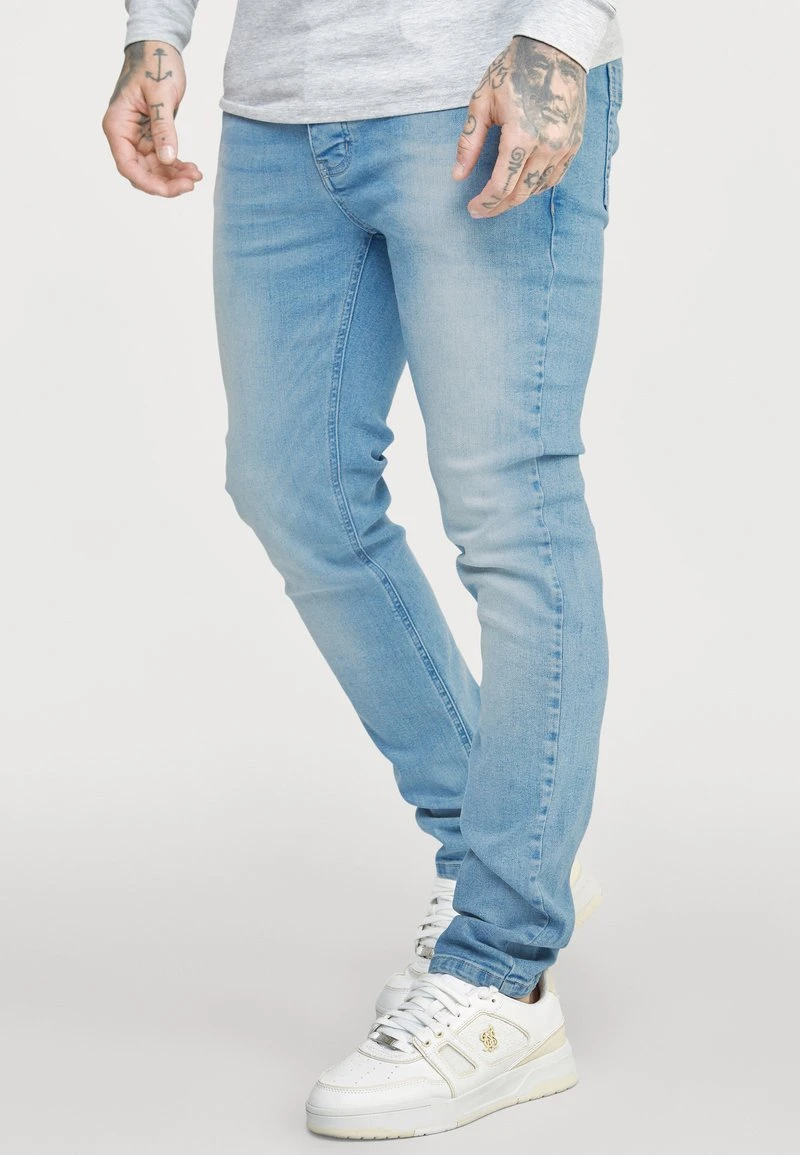 SikSilk Jeans Slim Fit - Vintage Wash 3 SikSilk Jeans Slim Fit - Vintage Wash
