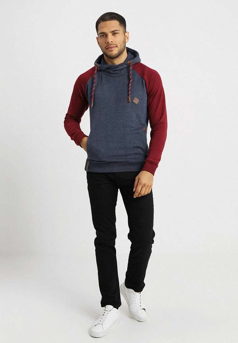 Indicode Jeans DYOTT - Kapuzenpullover - Bordeaux Mix 4 Indicode Jeans DYOTT - Kapuzenpullover - Bordeaux Mix – Bild 2