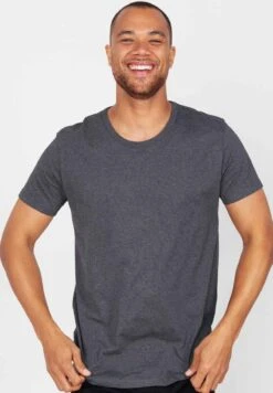 2 PACK - Unterhemd/-shirt - Schwarz-melange