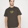 ADIDAS PERFORMANCE GLOBE TEE - T-Shirt Print - Shadow Olive -Herrenbekleidung f1f7b71596c944f48c8f5c1df0bd3a5a