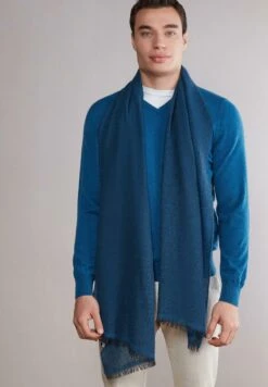 LIGHT - Schal - Blau Blu Ming -Herrenbekleidung f325974b739f48559179ce8f987fe36d 1
