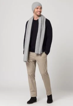 Schal - Light Grey Melange