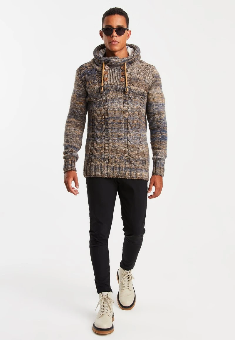 MIT KAPUZE - Kapuzenpullover - Braun 4 MIT KAPUZE - Kapuzenpullover - Braun – Bild 2