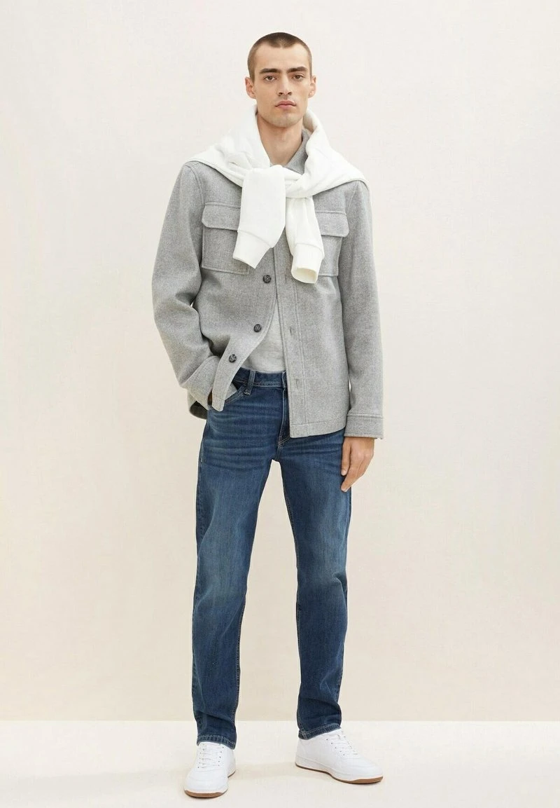 Tom Tailor TRAD - Jeans Straight Leg - Used Dark Stone Blue Denim 4 Tom Tailor TRAD - Jeans Straight Leg - Used Dark Stone Blue Denim – Bild 2