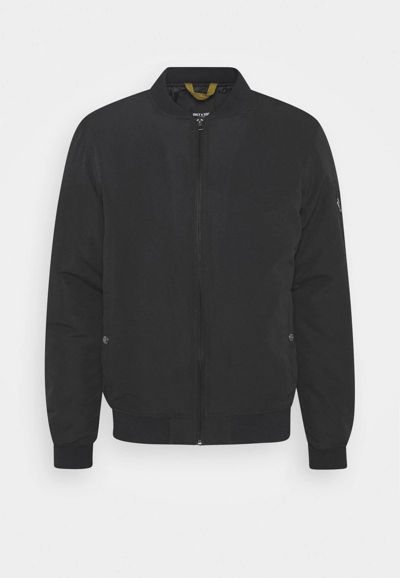 Only & Sons Bomberjacke - Black 7 Only & Sons Bomberjacke - Black – Bild 5