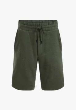 WE FASHION REGULAR FIT - Shorts - Green -Herrenbekleidung fbae54f68bfe4a378b3c34fe4bcfabb3