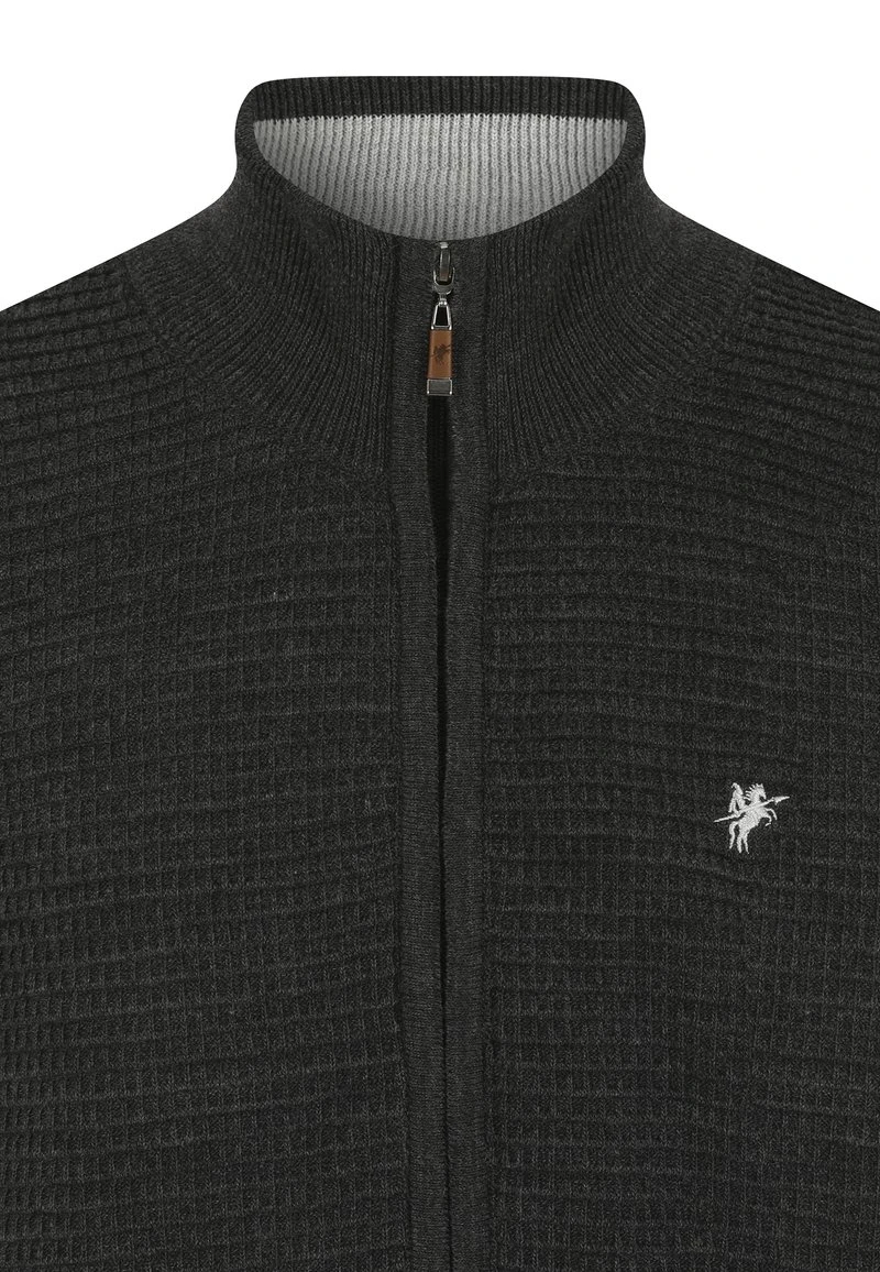 SEAN - Strickjacke - Anthrasit Melange 5 SEAN - Strickjacke - Anthrasit Melange – Bild 3