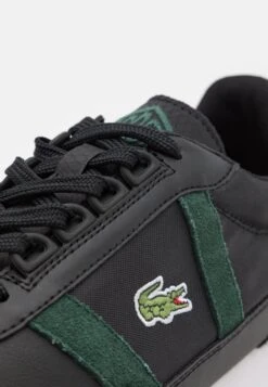 Lacoste PARTNER RETRO - Sneaker Low - Black/dark Green -Herrenbekleidung fc1a29b944fb4c1ab0ed8dfa8975d311